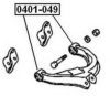 MITSUBISHI MB864711 Control Arm-/Trailing Arm Bush